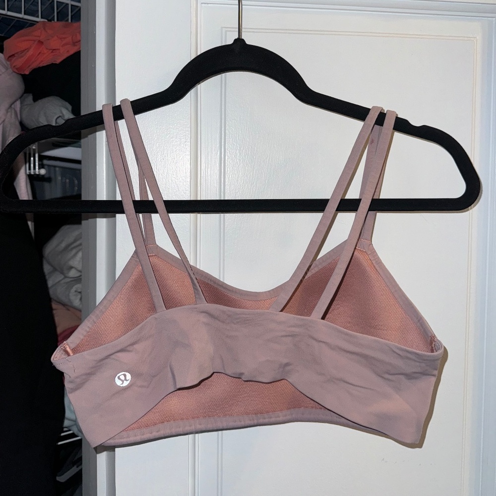 Rose Lululemon Like a Cloud Sports Bra